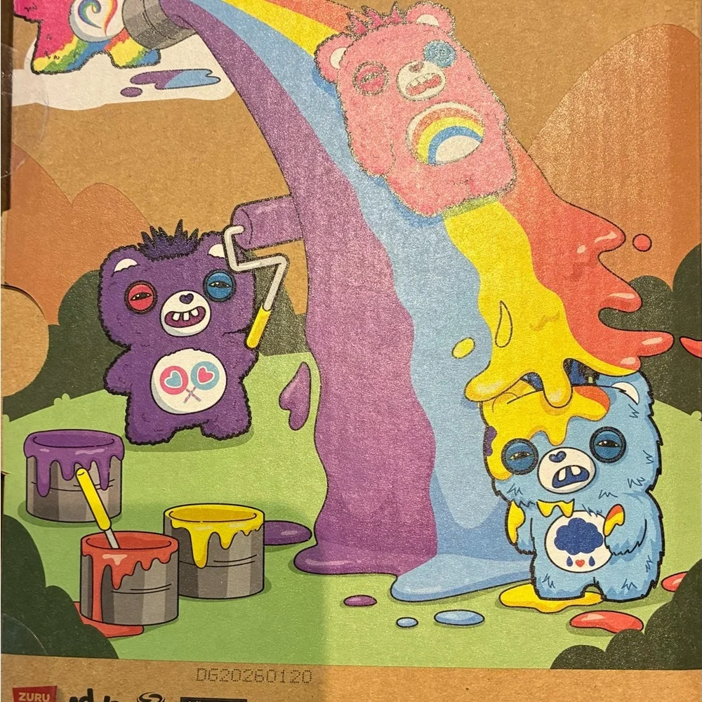 NIB ZURU Fuggler Pink Plush Stuffed Animal - Funny Ugly Monster - Picture 3 of 4